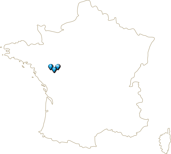 Carte des randonnées en France